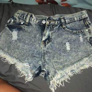 Jean shorts